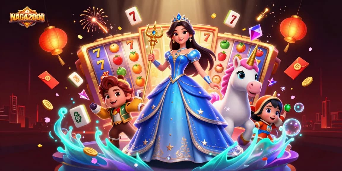 Rasakan keseruan NAGA2000 dengan gulungan slot yang menarik dan elemen kasino yang vibrant.