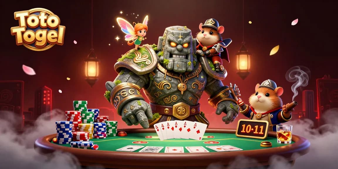 Toto Togel memberikan pengalaman bermain yang menarik dengan golem pelindung dan elemen permainan kasino