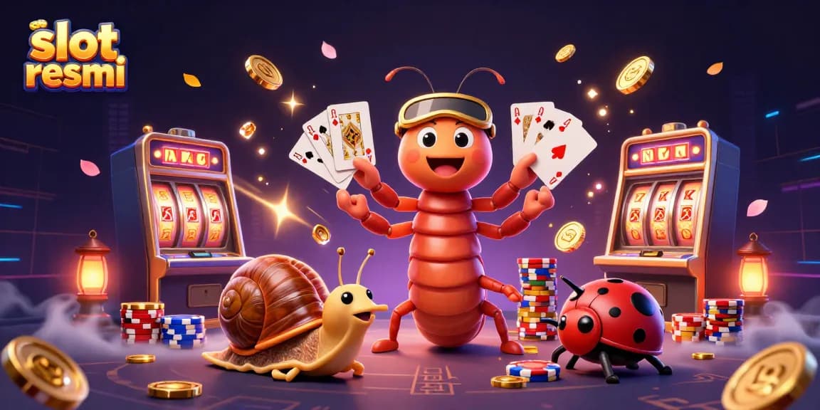 Slot resmi menyajikan dealer kartun unik dan simbol kasino yang gemerlap untuk pengalaman bermain yang tak terlupakan.