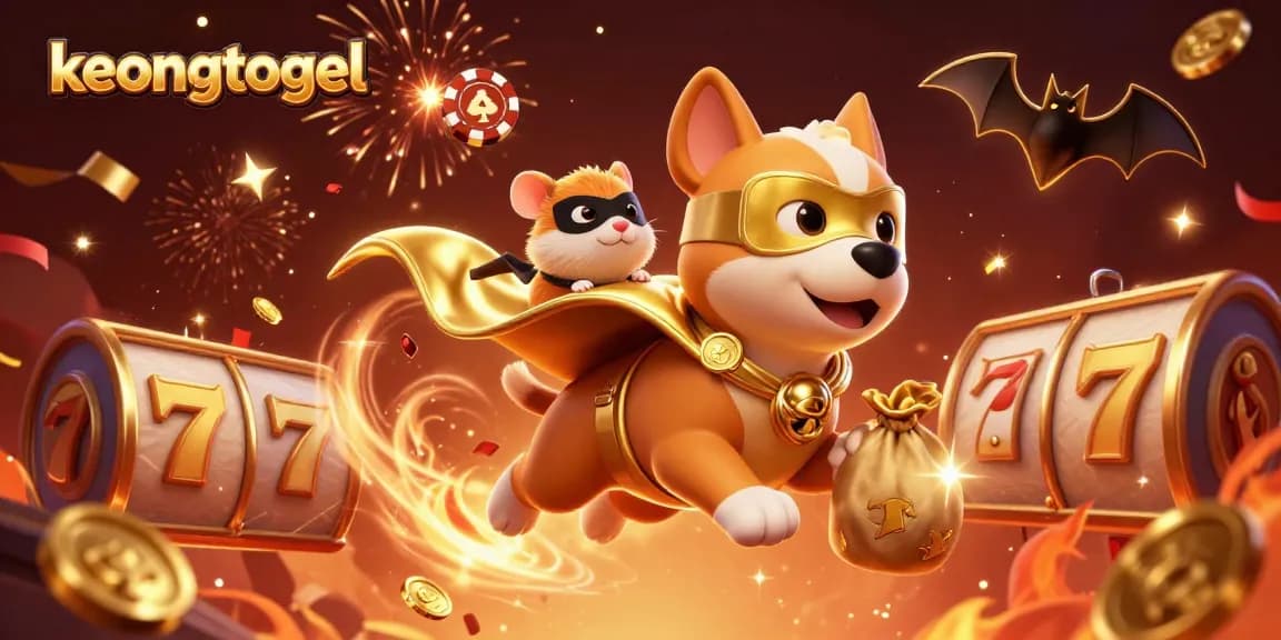 Engage in high-stakes gaming at keongtogel with thrilling slot reels and dynamic characters.
