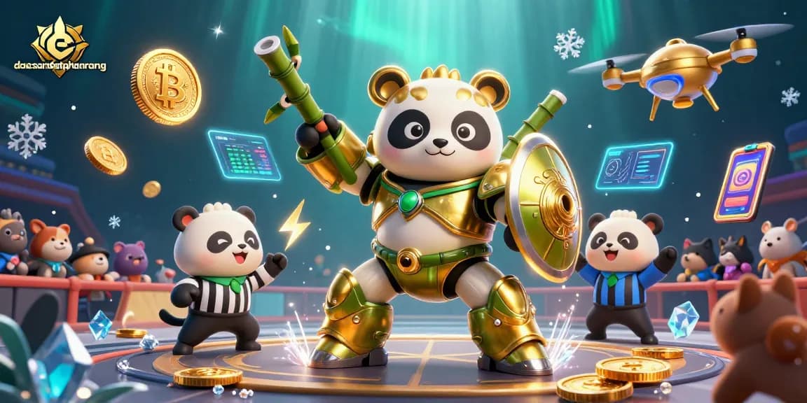 Engage with dacsandatphanrang in a vibrant 3D casino atmosphere filled with neon elements and action.