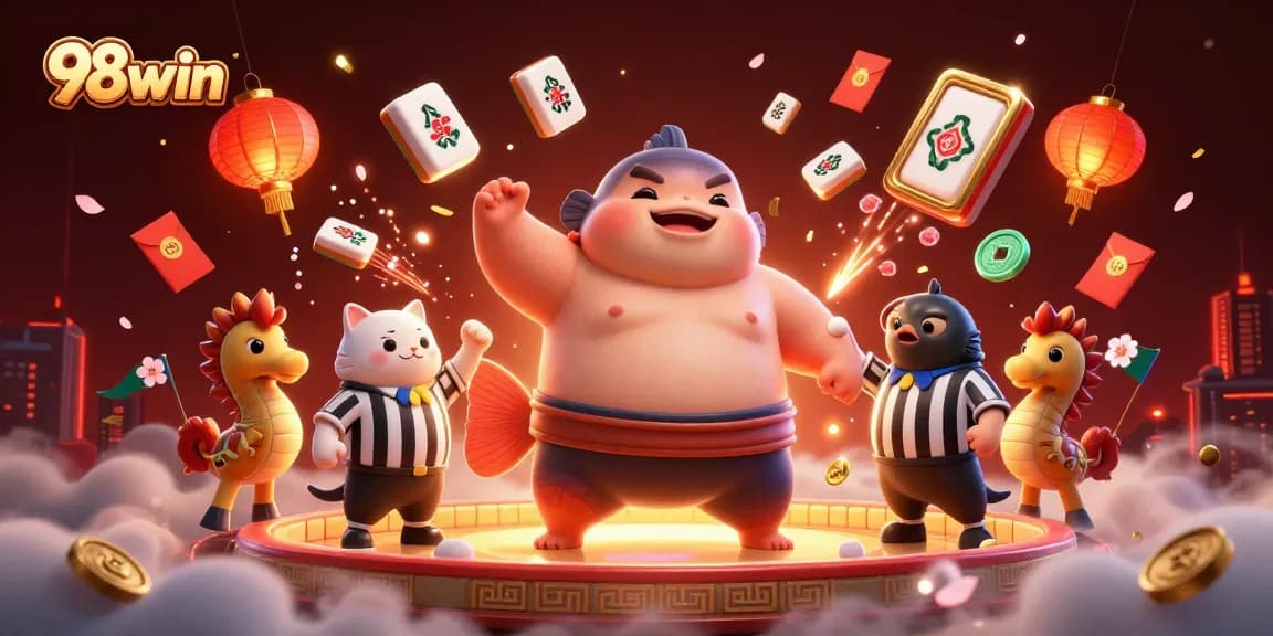 Experience the vibrant thrill of 98win with an engaging online casino scene filled with action.