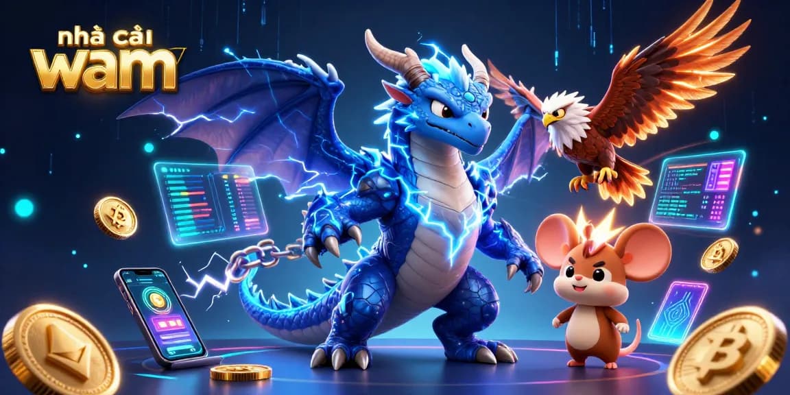 Experience the excitement of nhà cái vmax while playing thrilling games with vibrant visuals and dynamic crypto elements.
