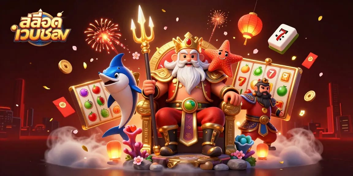 Experience thrilling gameplay at สล็อตเว็บตรง with vibrant 3D characters and dynamic slot elements.