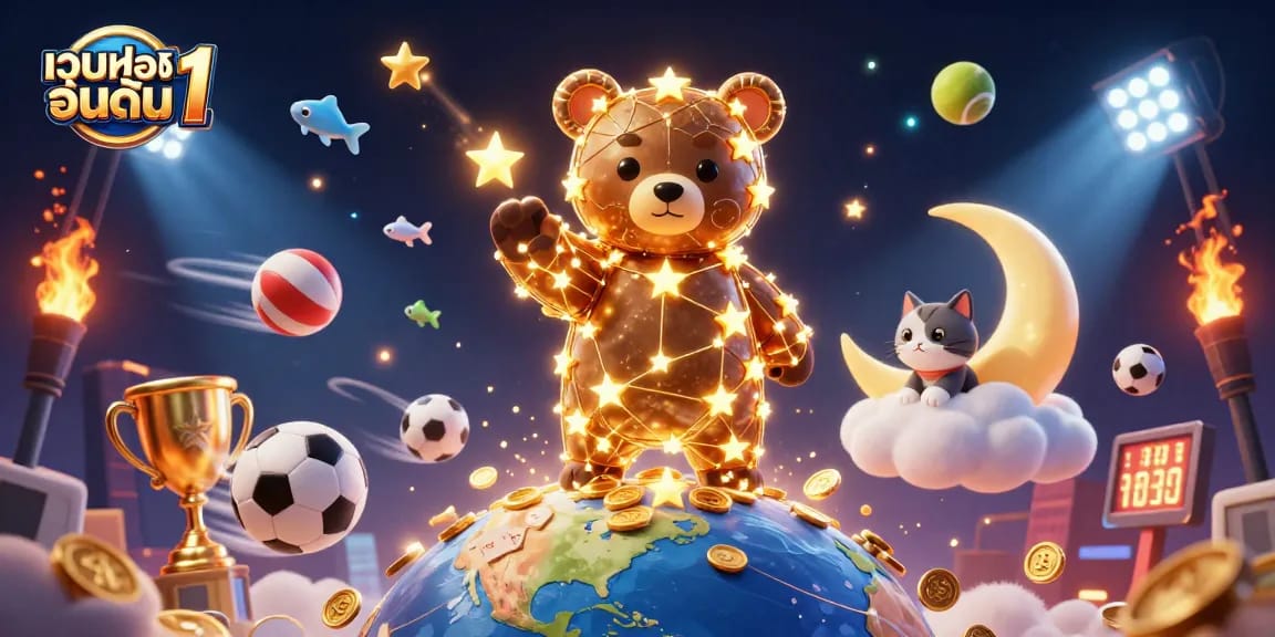 เล่นพนันกับเว็บตรง อันดับ 1 พบภาพการ์ตูนทางช้างเผือกและความสนุกในการชนะรางวัล