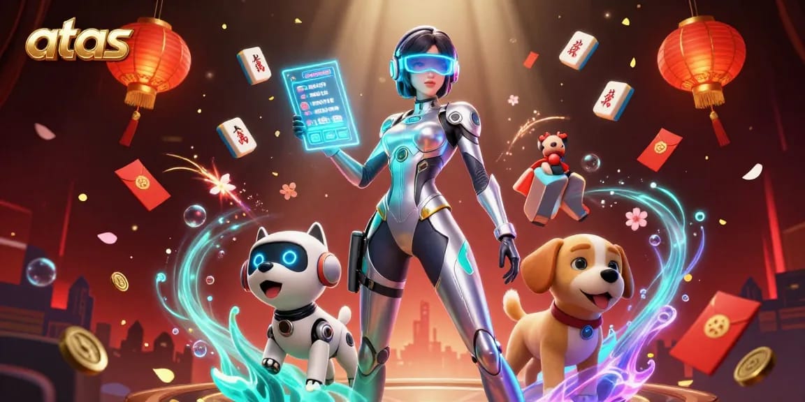 Experience the thrilling action at atas casino with vibrant characters and exciting game elements.