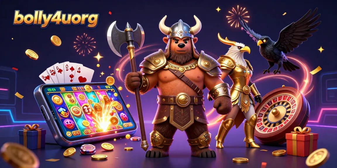 Spin the reels and win big with bolly4uorg in a vibrant casino scene