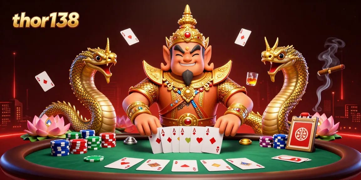 Mainkan thor138 di kasino dengan permainan poker yang mengesankan dan penjudi berpengalaman.