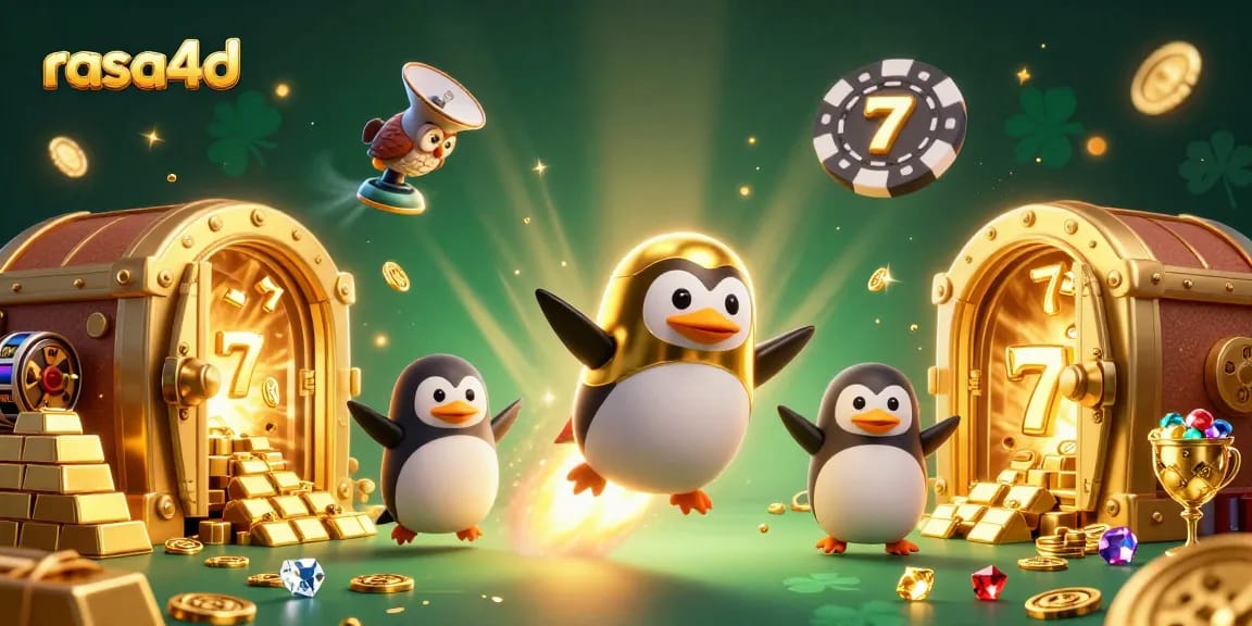 Gambarlah dengan tema kasino rasakan keseruan dengan Rasa4D pada permainan slot yang menakjubkan.
