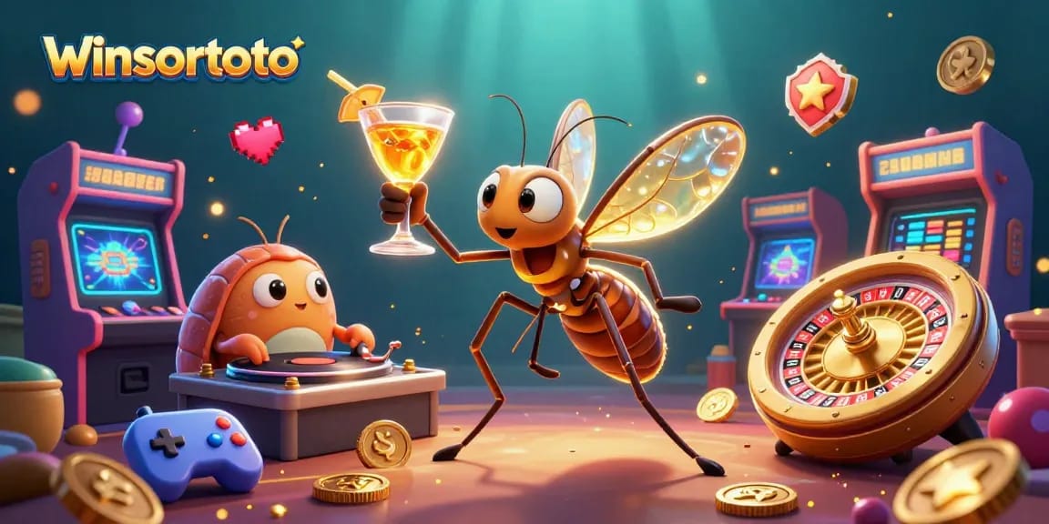 Menangkan hadiah dengan bermain di winsortoto, rolet emas dan permainan arcade berwarna-warni.
