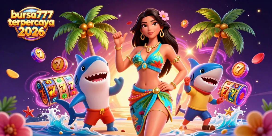 Join the excitement and win big at bursa777 terpercaya 2026 featuring vibrant slot reels and jackpots.
