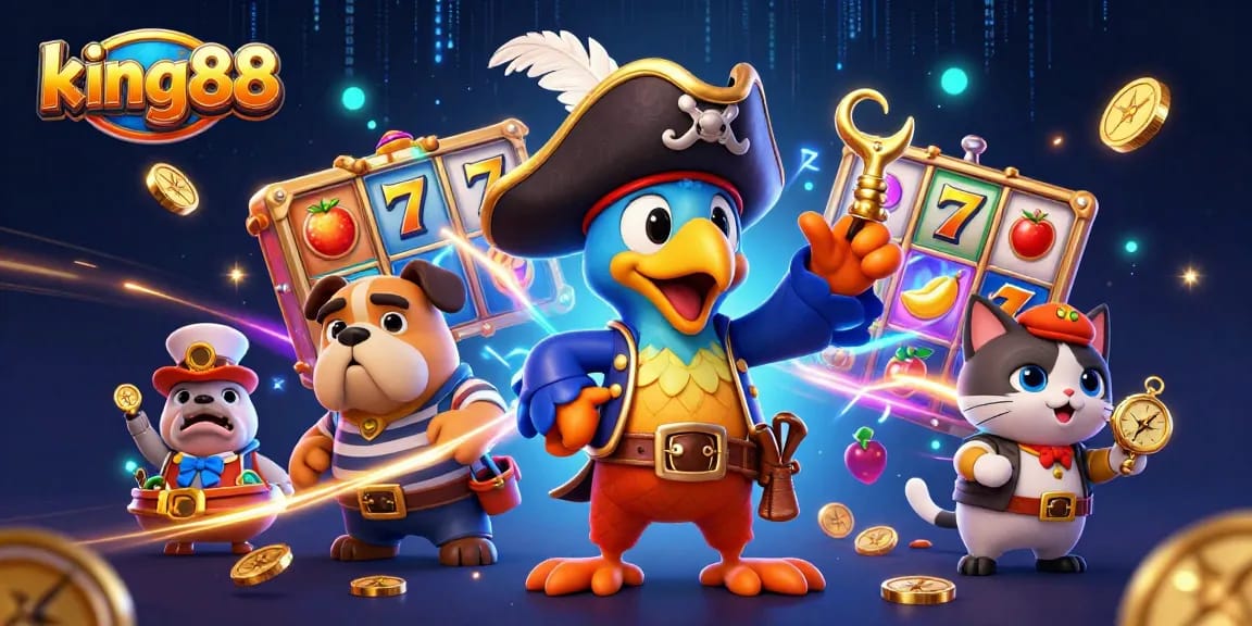Experience thrilling wins at king88 with vibrant slot games and engaging characters in action.