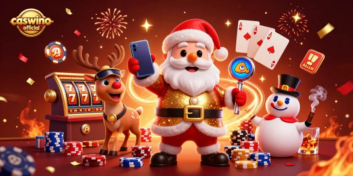 Experience jackpots with excitement at caswino-official in this vibrant casino-themed scene.