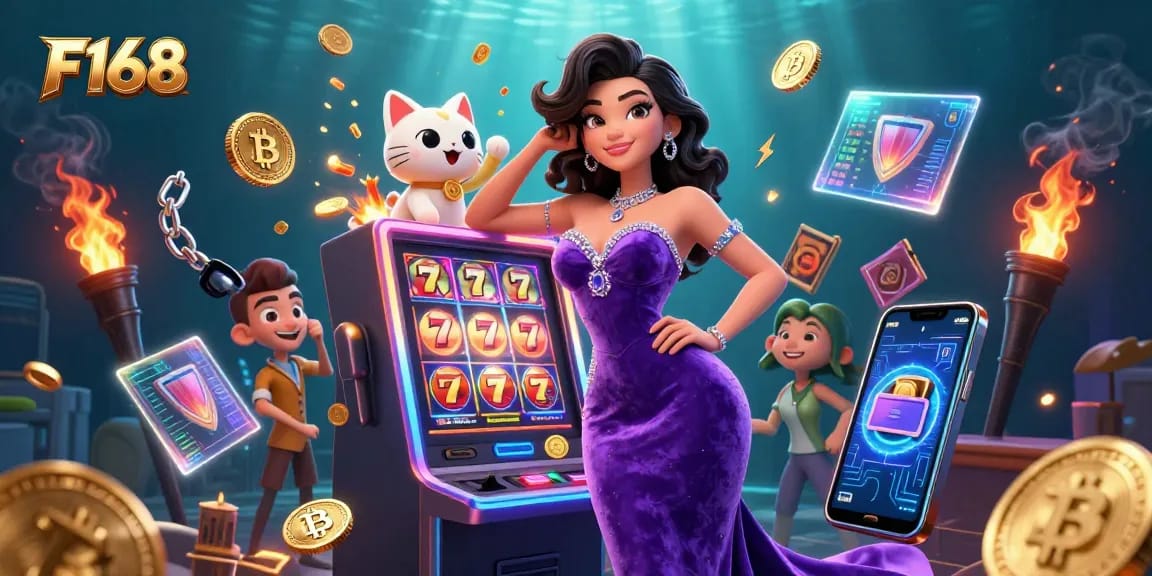 Experience thrilling jackpots with F168 in a vibrant digital casino scene.
