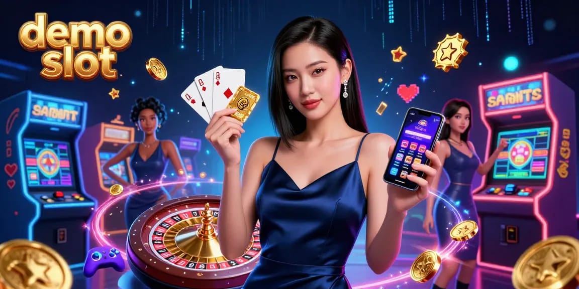 Play demo slot games with stunning visuals and unlimited fun in a rich casino setting.