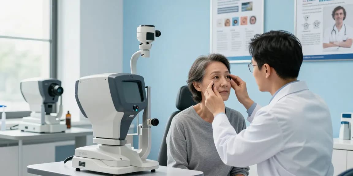 Professional consultation on vision correction at SNU Eye Clinic, showcasing personalized eye care.
