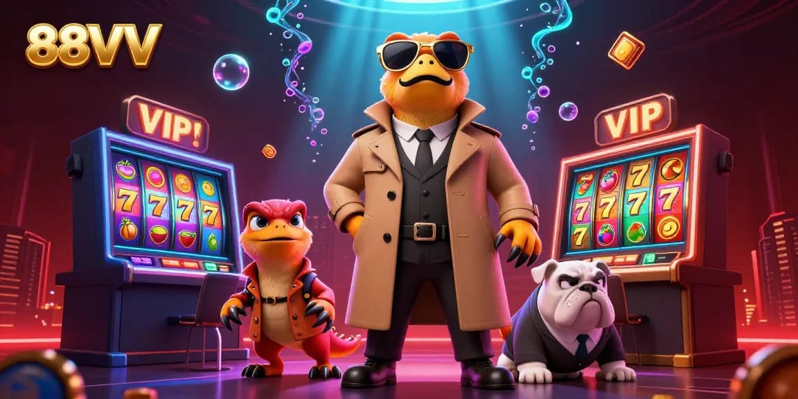 Experience thrilling wins at 88VV with dynamic slot reels and vibrant jackpot action.
