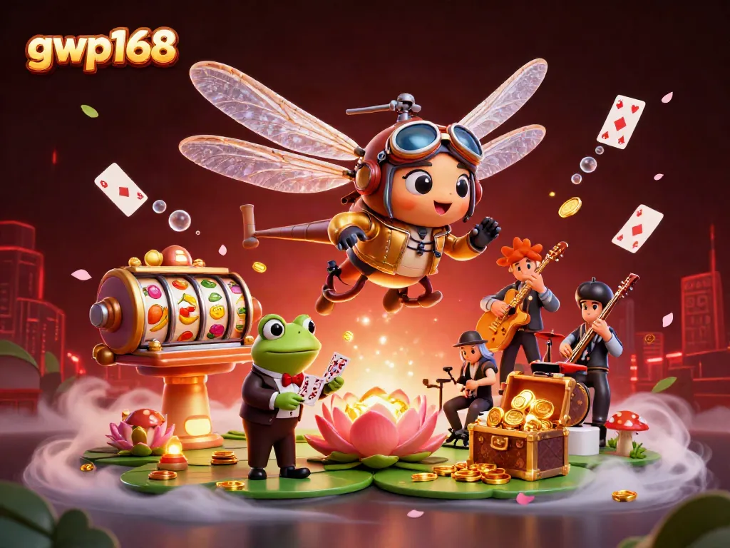 Mainkan slot online di gwp168 dengan keseruan dan nuansa kasino yang menghibur.