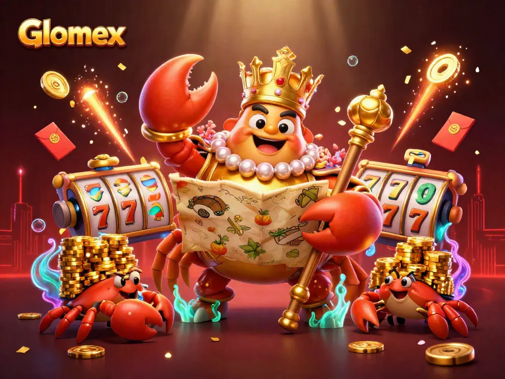 Engage in winning strategies at Glomex casino with vibrant slots and festive elements