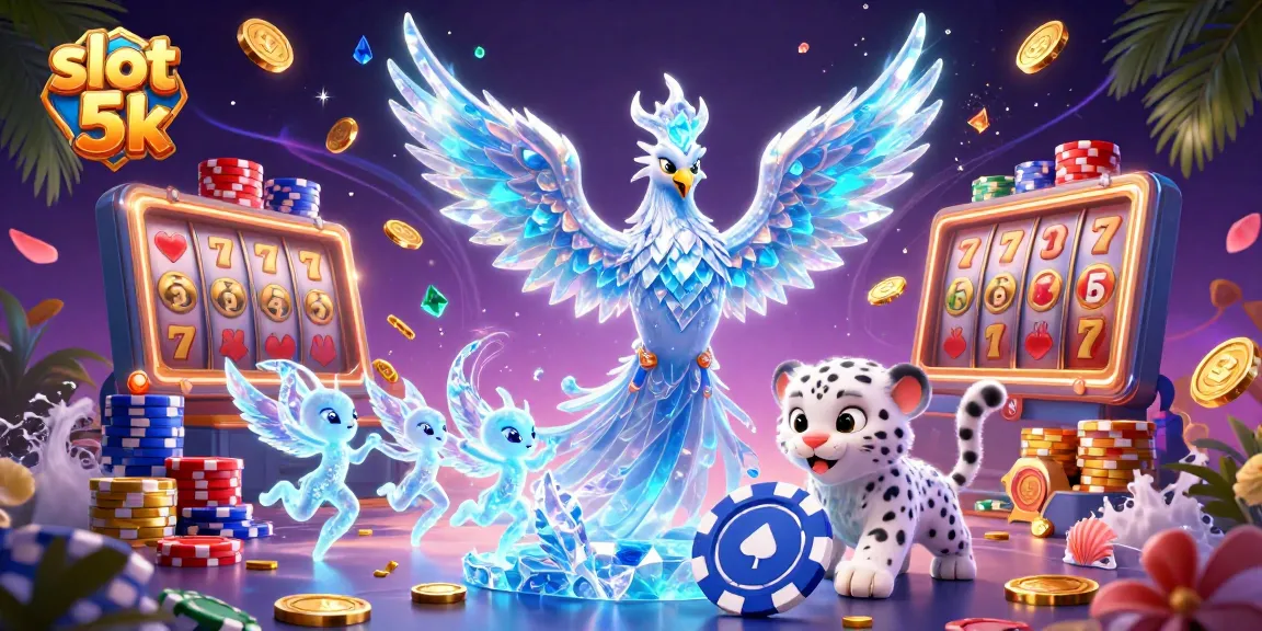 Spin big with slot 5k as vibrant characters and stunning visuals bring cash to life in this energetic game.