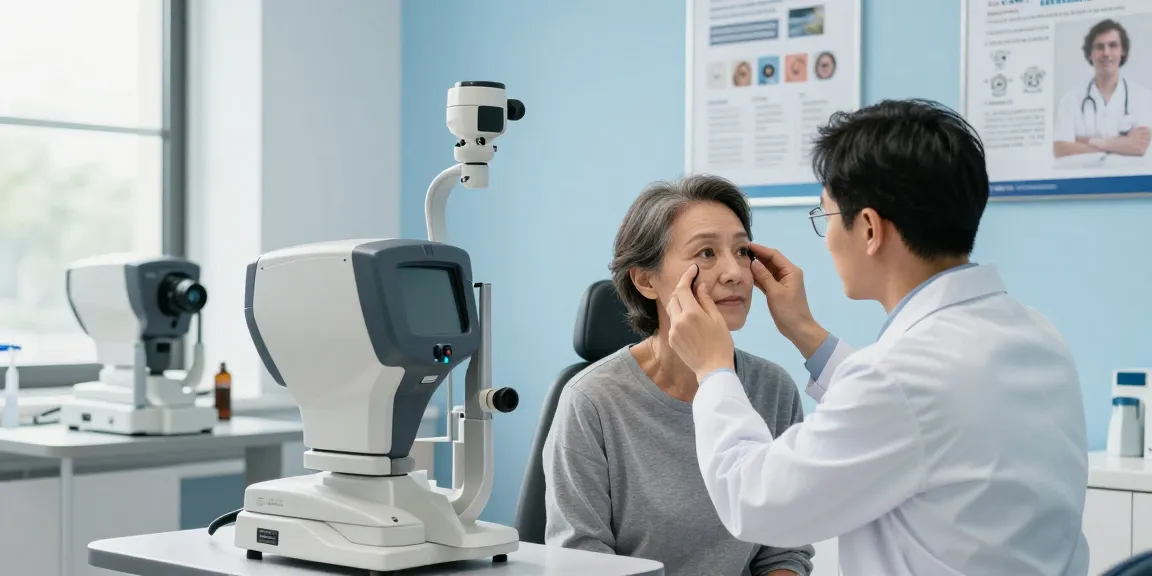 Professional consultation on vision correction at SNU Eye Clinic, showcasing personalized eye care.