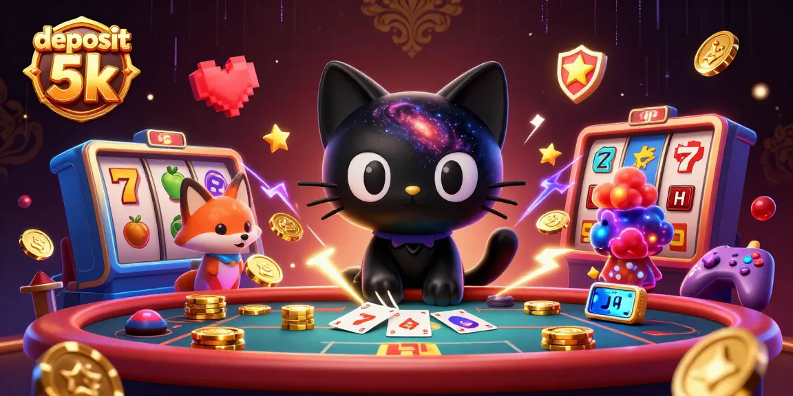 Spin the reels with deposit 5k and win big at this vibrant cosmic casino!