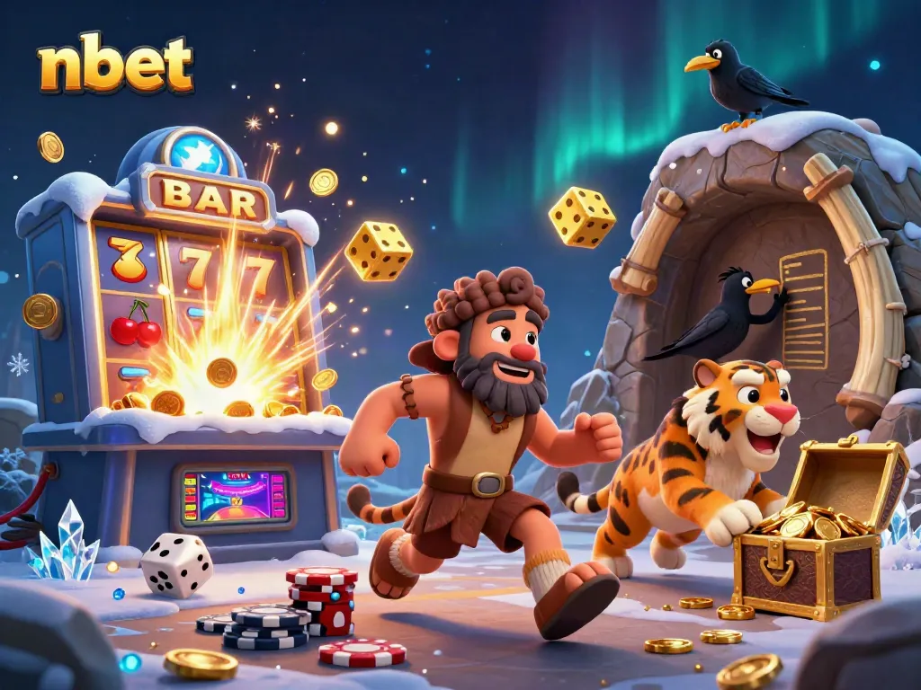 Engage with nbet at a vibrant prehistoric casino featuring exciting games and dynamic action.