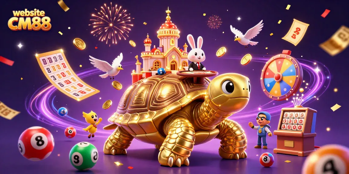 Engage with exciting games on the website cm88 featuring dynamic casino activities and vibrant illustrations.