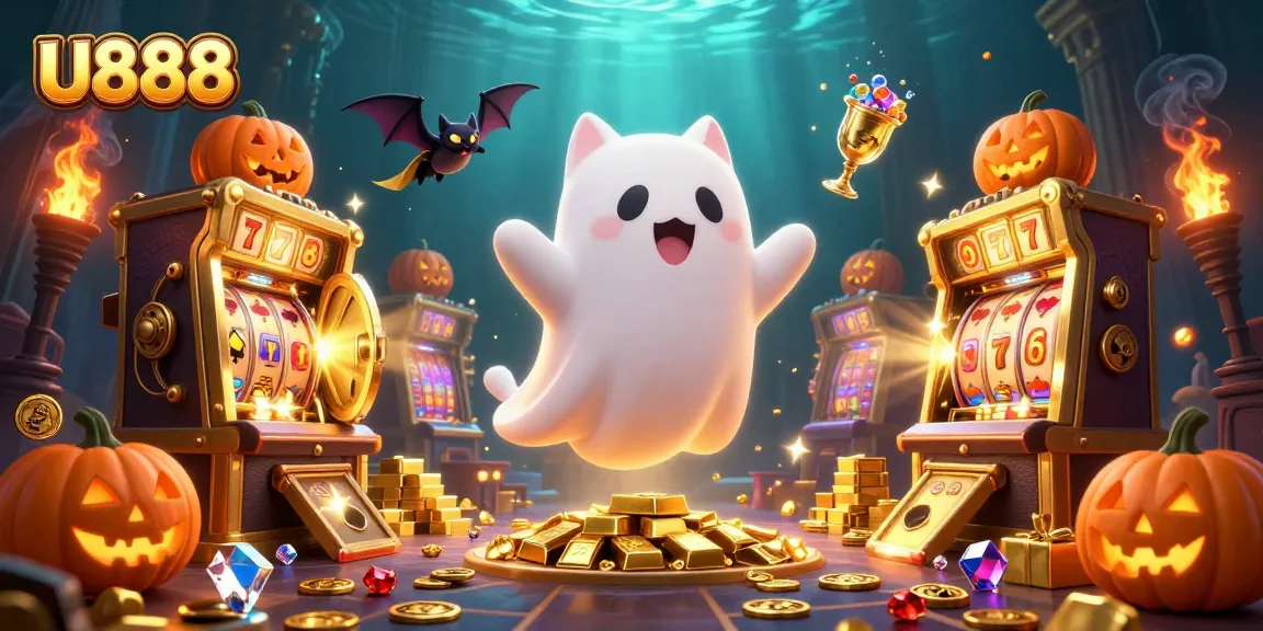 Engage in thrilling gameplay at U888 with friendly characters and vibrant casino elements.
