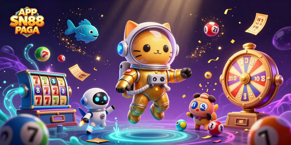 Engage with APP SN88 PAGA through an exciting cosmic casino adventure featuring vibrant games and rewards.
