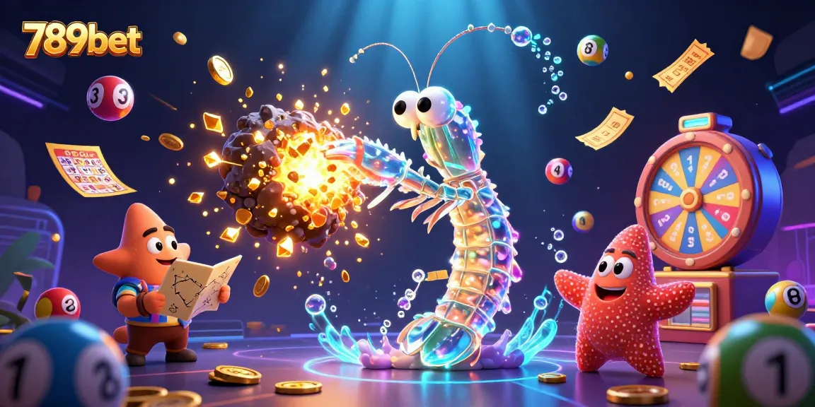 Hit the jackpot with 789bet's vibrant lottery games featuring lively characters and dynamic elements.