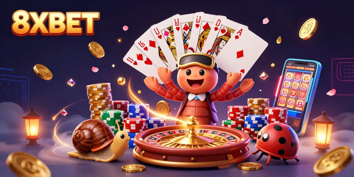 Experience thrilling gameplay at 8XBET with vibrant, dynamic casino elements in action.