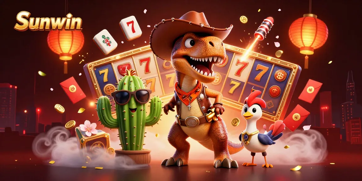 Experience thrilling gameplay at Sunwin with captivating casino elements and vibrant characters.