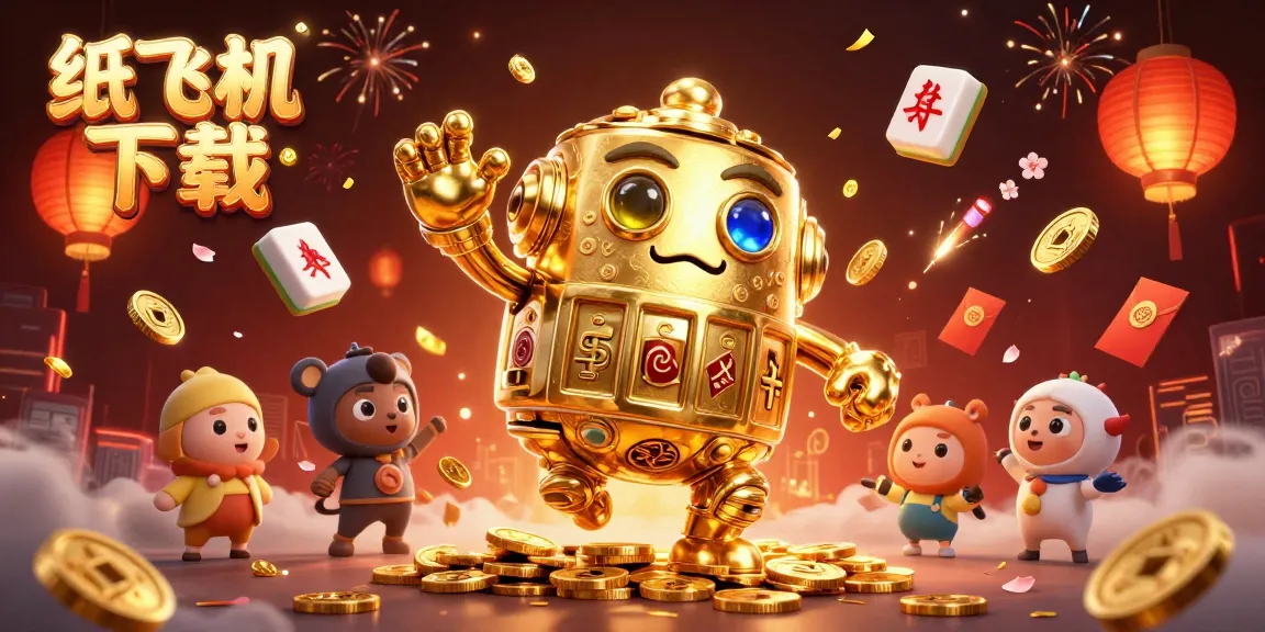 Engage in thrilling gameplay with 纸飞机下载 at a vibrant casino featuring dynamic elements.