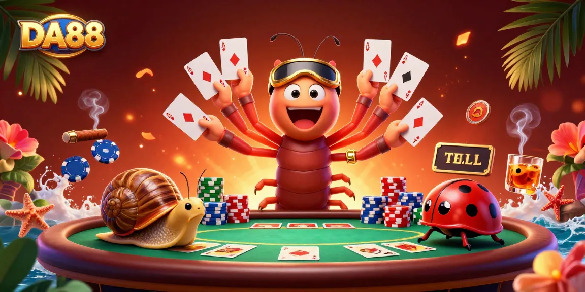Engage with DA88’s vibrant poker scene featuring dynamic characters and rich game elements.