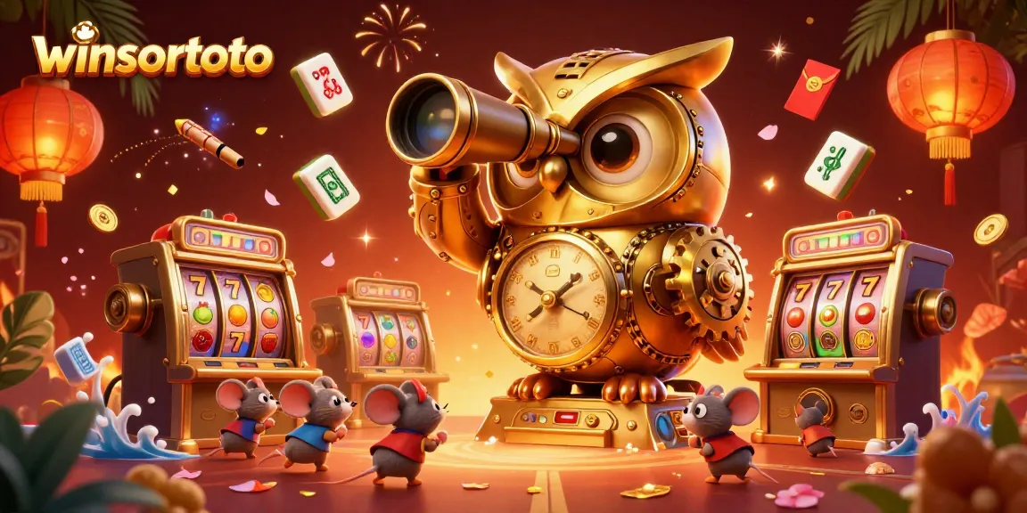 Taruhan winsortoto menghidupkan pengalaman kasino dengan fitur mega jam, kerumunan tikus berangsur di antara mesin slot berkilau.