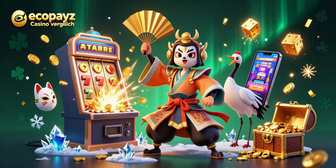 Experience the excitement of ecopayz casino vergleich with vibrant 3D characters and casino elements.