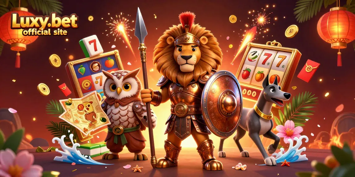 Lucky spins and wins await at Luxy.bet official site, featuring exciting slot gameplay visuals.