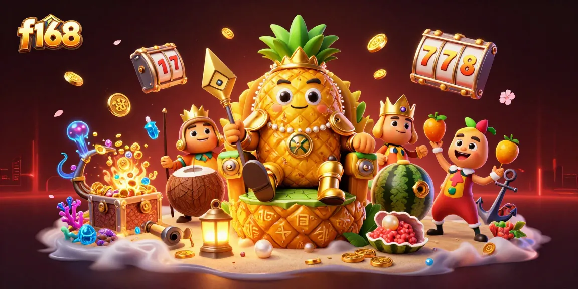 Experience the exciting f168 casino adventure with colorful characters and vibrant gaming elements.
