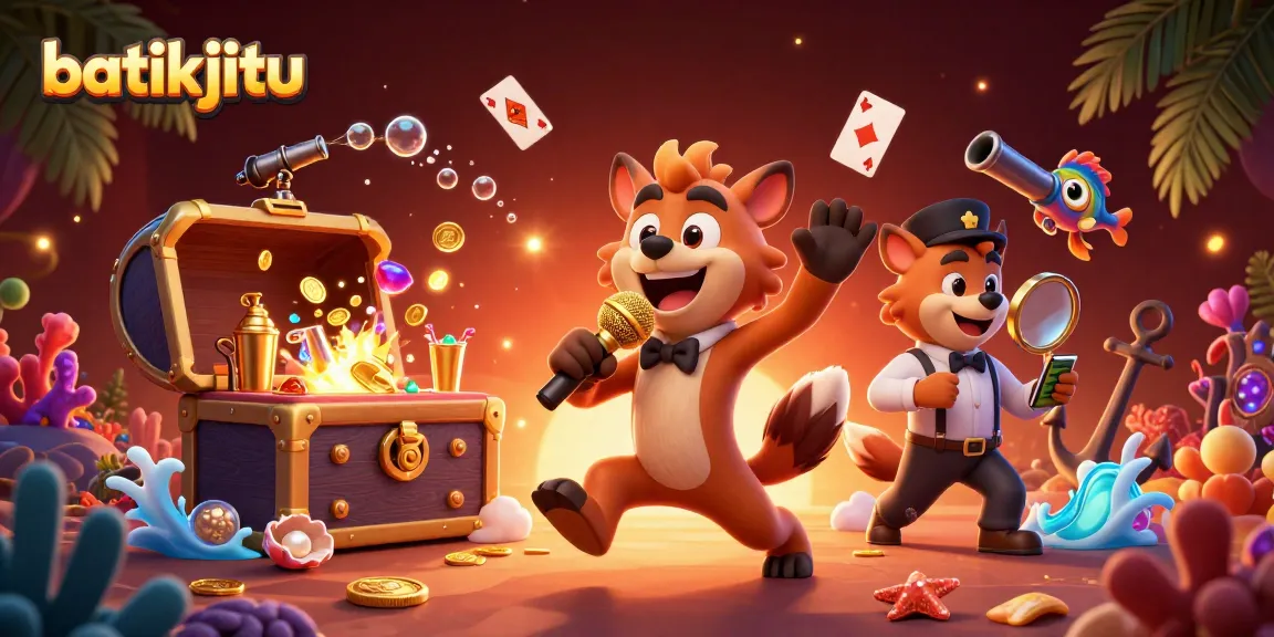 batikjitu menarik perhatian dengan kasino komedi fitur hewan hyena dan perhiasan perairan
