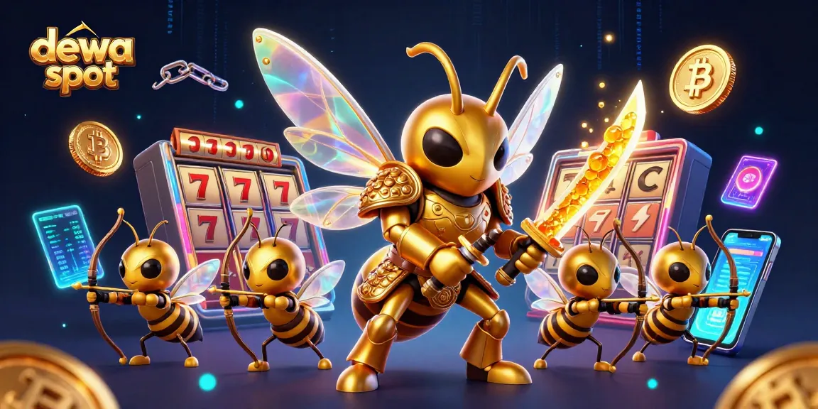 Menemukan peluang jackpot di dewa slot dengan ilustrasi dinamis dan menarik.
