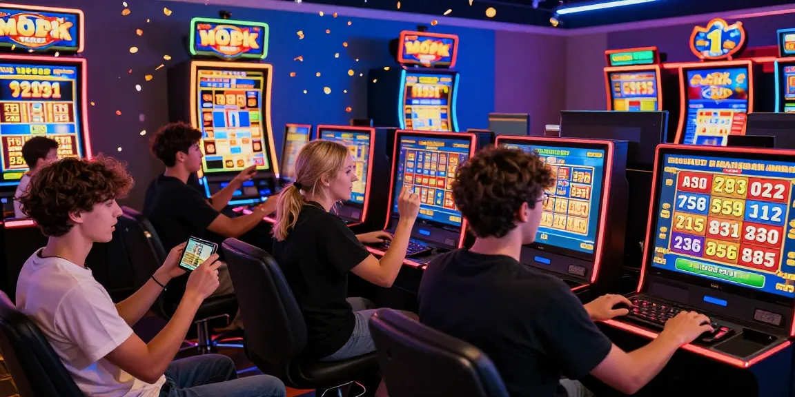 Komunitas pemain di https://honda555.net/ dengan antusiasme dalam permainan slot dan togel, suasana ceria penuh warna.